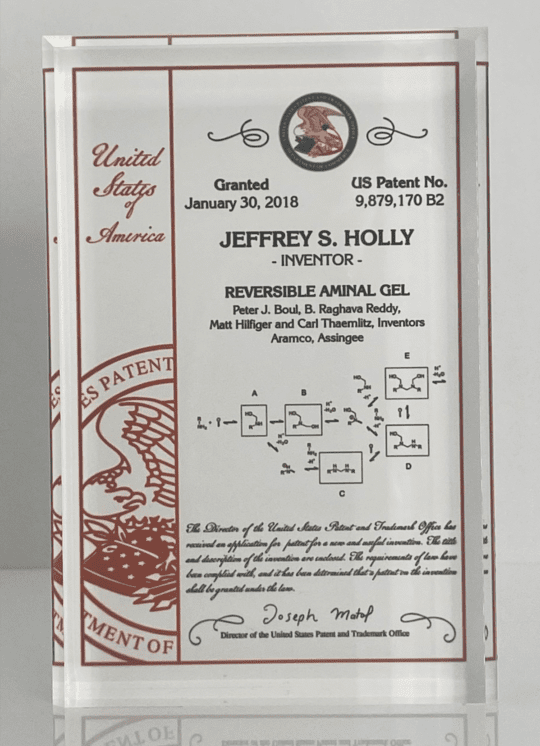 Desktop Patent Award