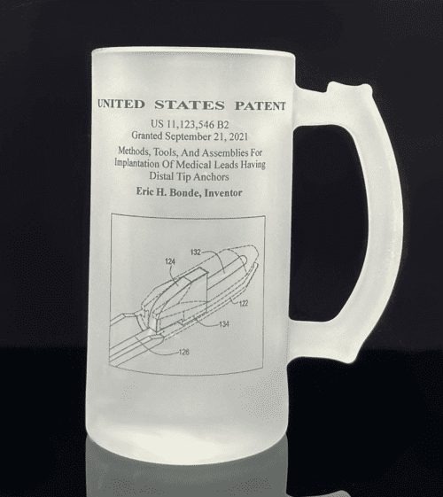 Patent Beer Stein Mug